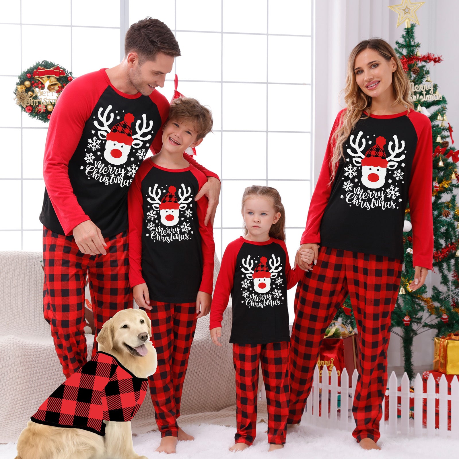 Christmas pajama set for the whole family