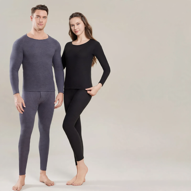 Thermal underwear set, cashmere-silk mix, unisex