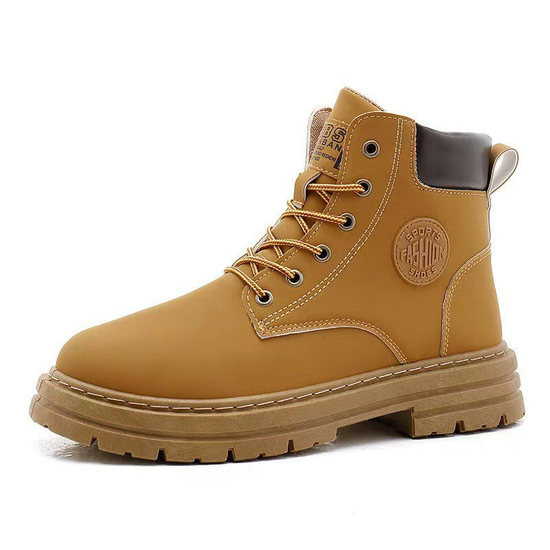Men's Martin Boots, Vintage Style, Non-slip