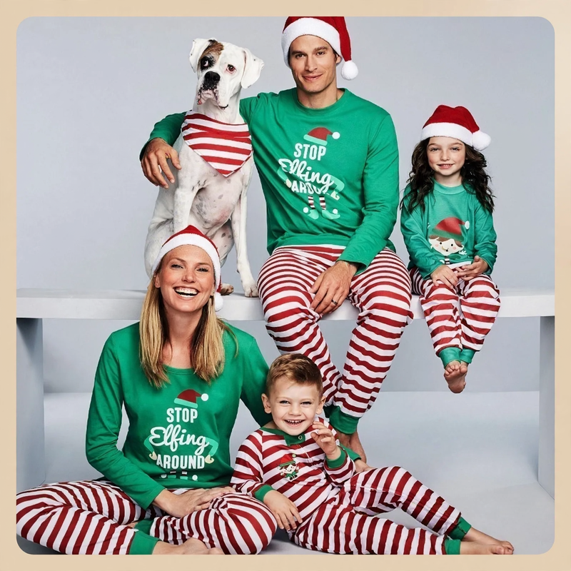 Christmas pajama set for the whole family