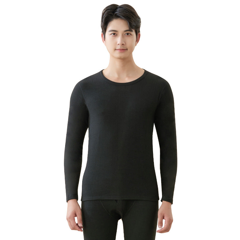 Men's Thermal Underwear Set, thin, Round Neck