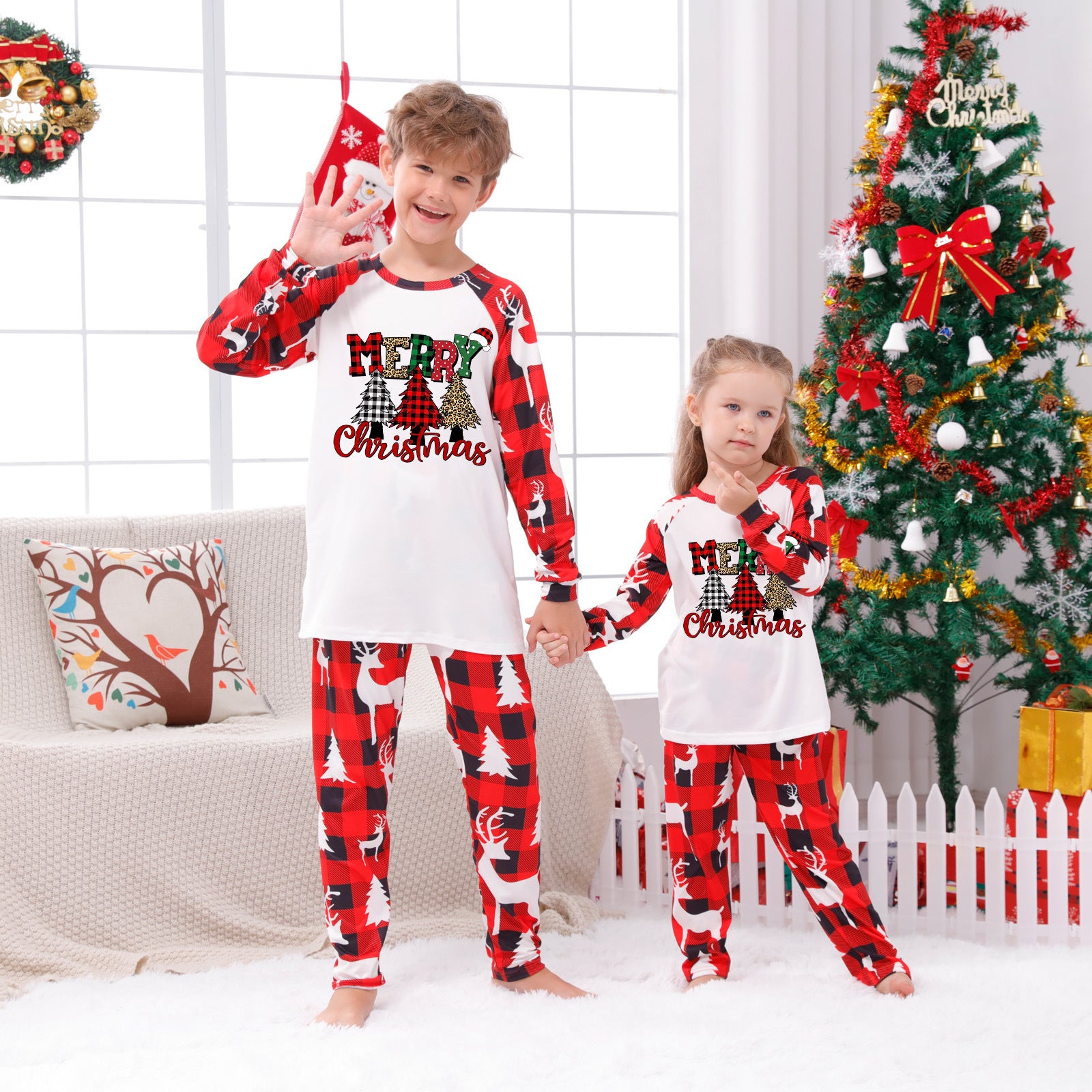 Christmas pajama set for the whole family