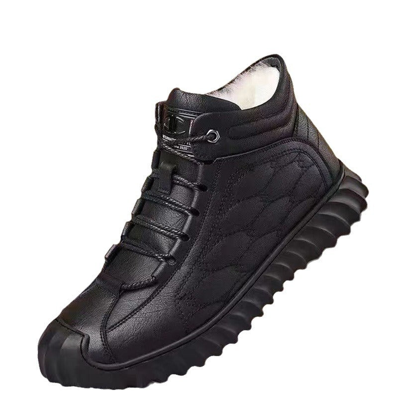 Men's winter boots, lightweight, warm, slip-resistant
