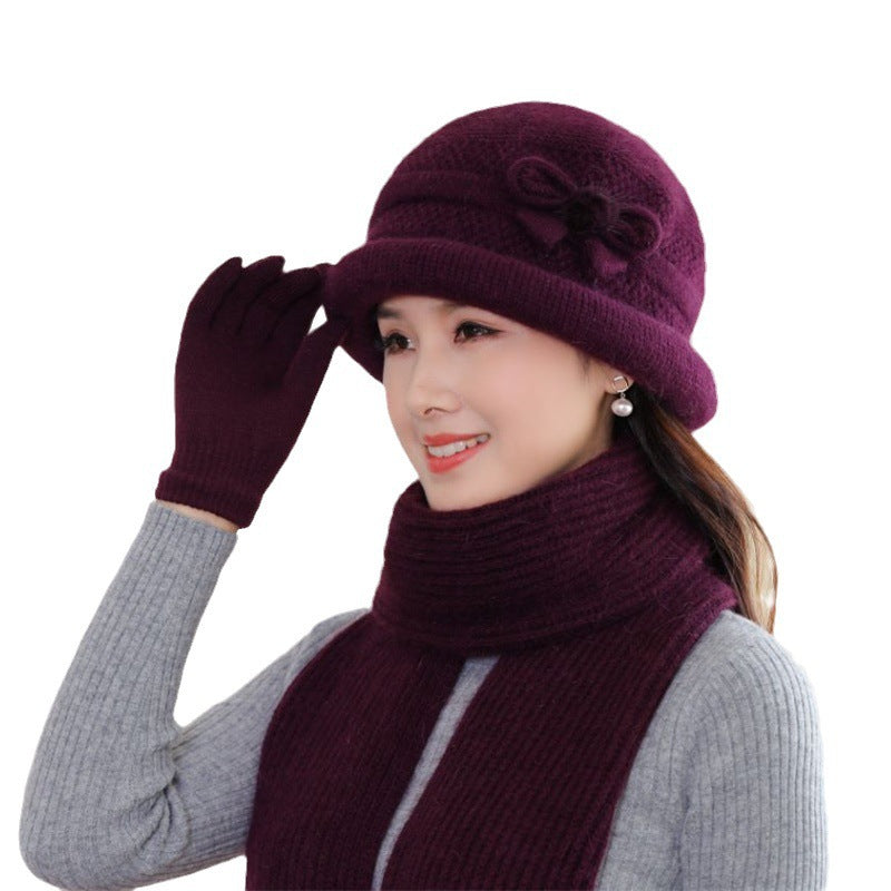 Warm Knit Fisherman Hat for Women
