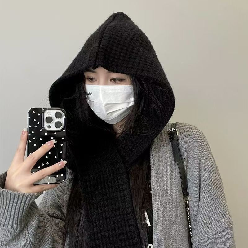 Knit Set: Hat and Scarf in One