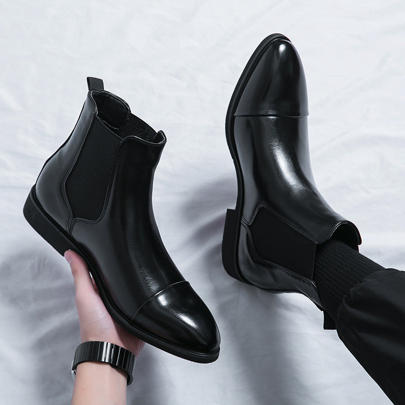 Men's Chelsea Boots, sharply pointed