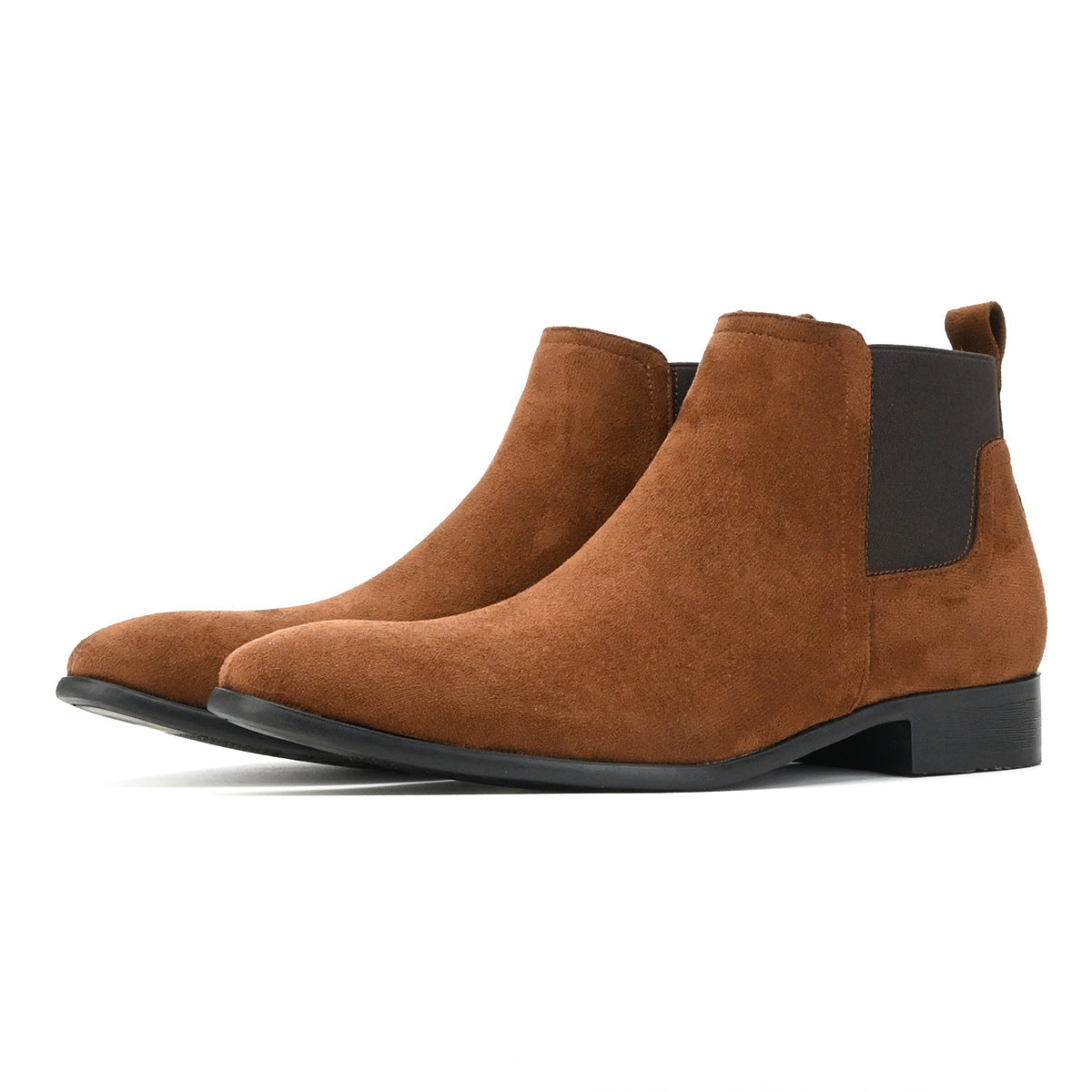 Men's Chelsea boots, square toe, versatile