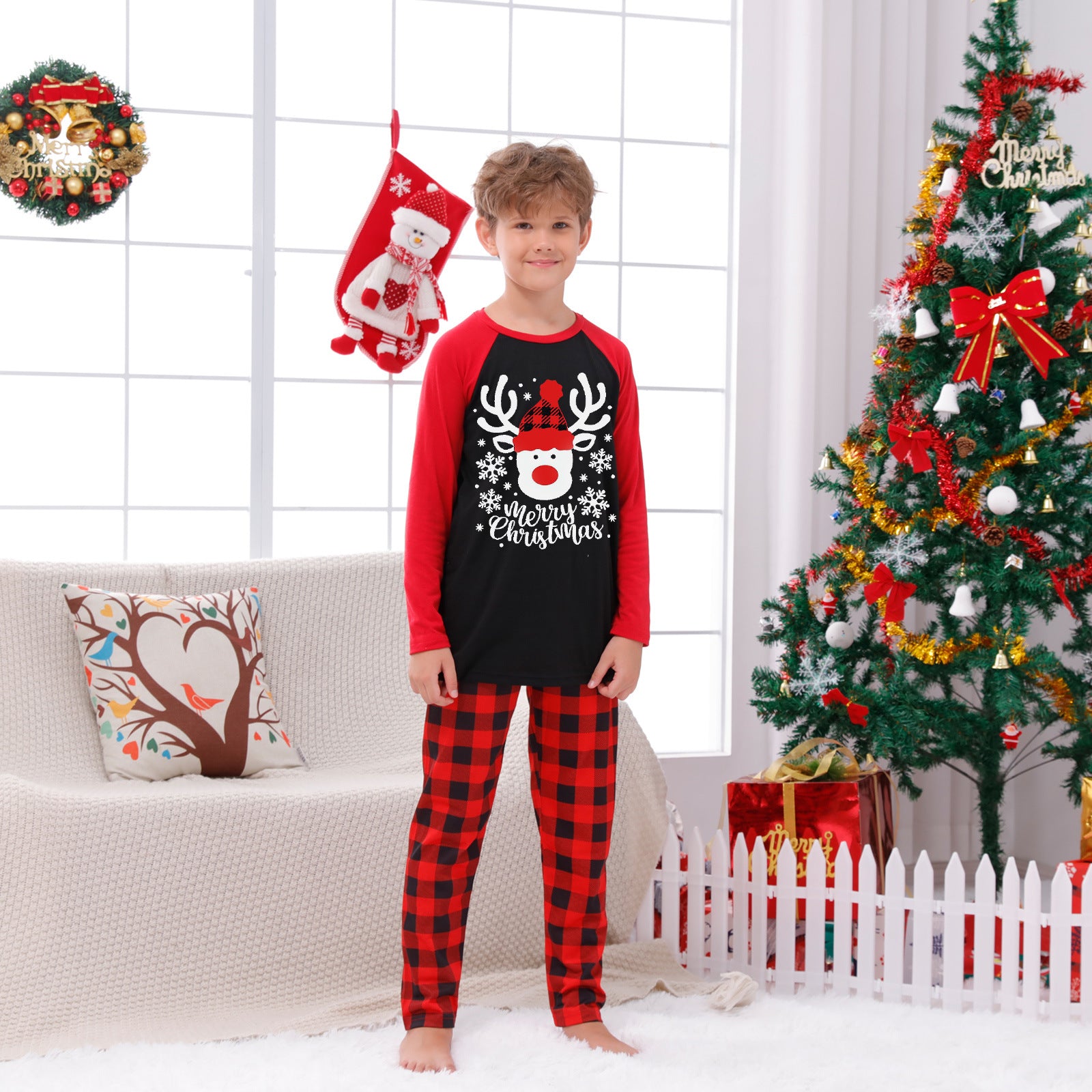 Christmas pajama set for the whole family