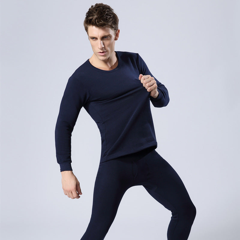 Men's thermal underwear set, padded