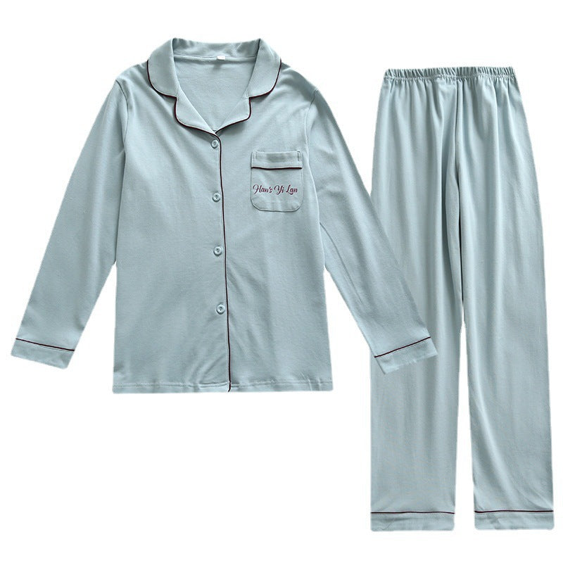 Cotton pajama set for couples
