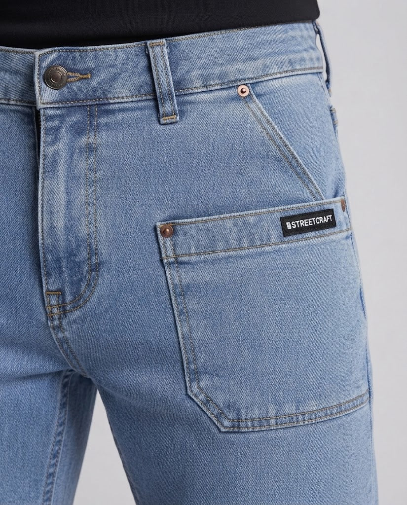 Men's Stylish Slim-Fit Jeans Chichicherry