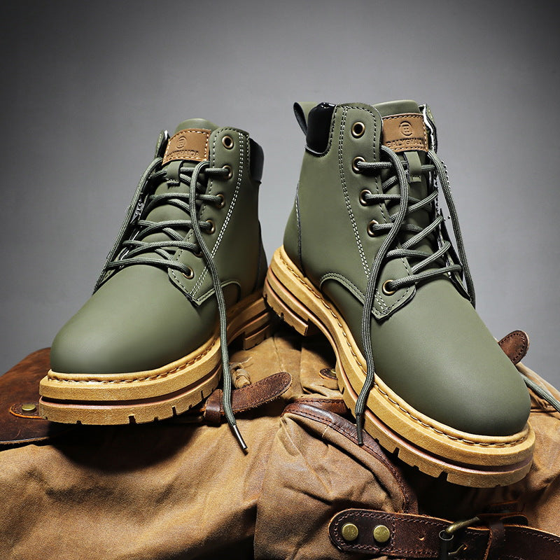 Classic men's boots in British style