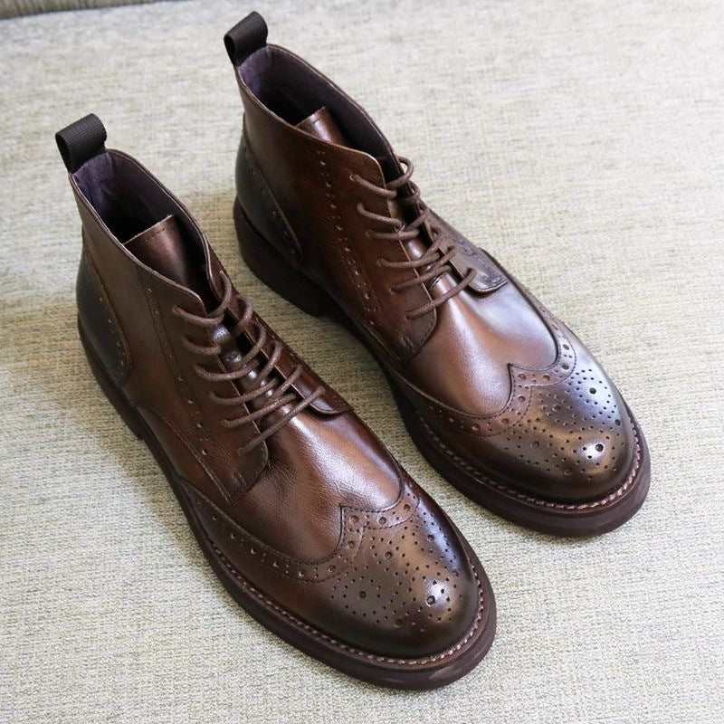 Men's British Style Martin Boots