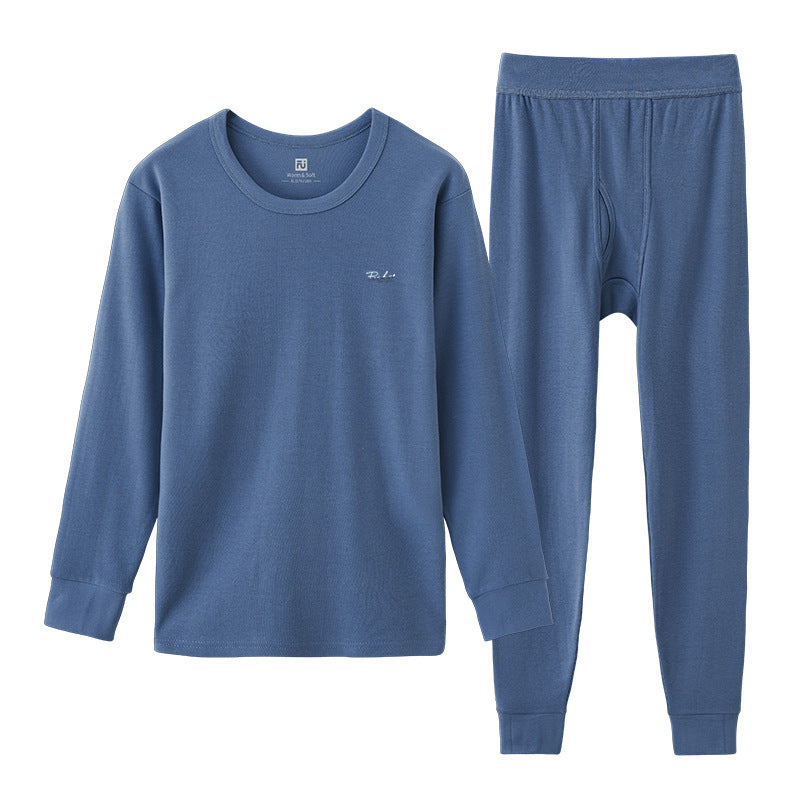 Men's Thermal Set, Cotton, Crew Neck