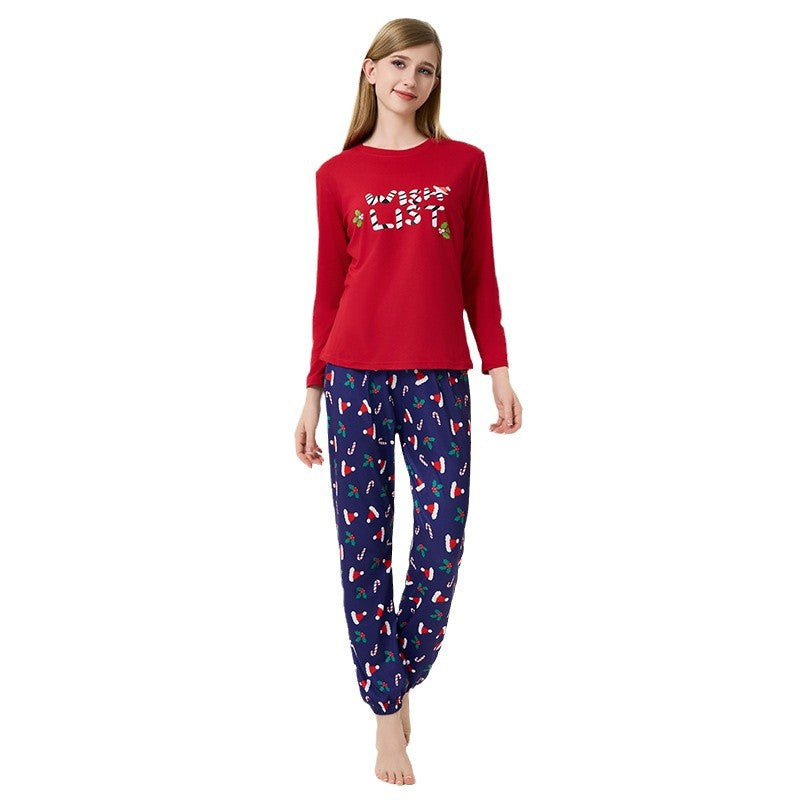 Women's Pajama Set with Christmas Design