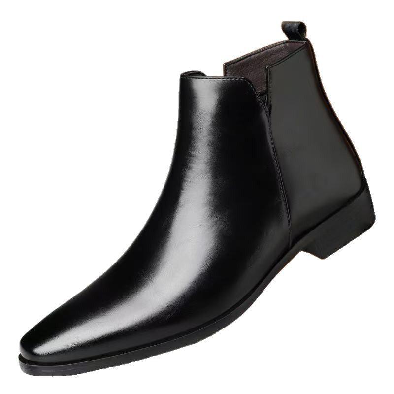 Men's Chelsea Boots, high, synthetic leather
