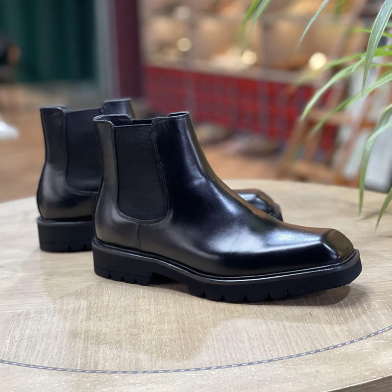 Men's Chelsea Boots made of Leather, Business Style