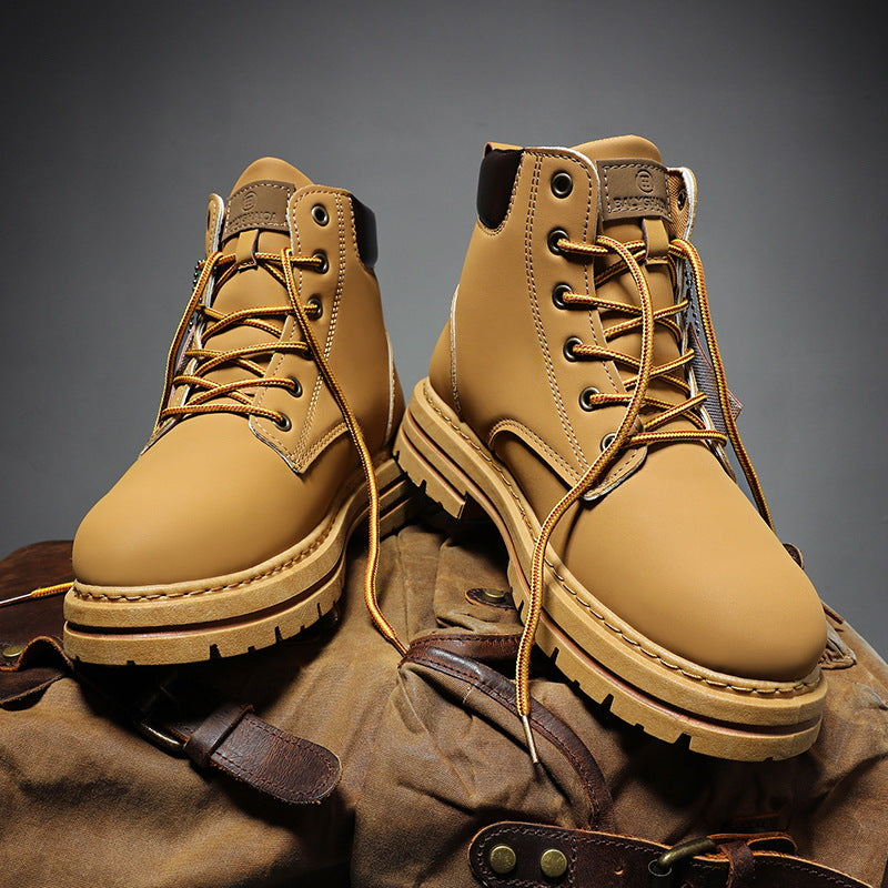 Classic men's boots in British style