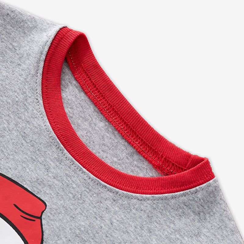 Children's overall, long sleeve, Christmas design