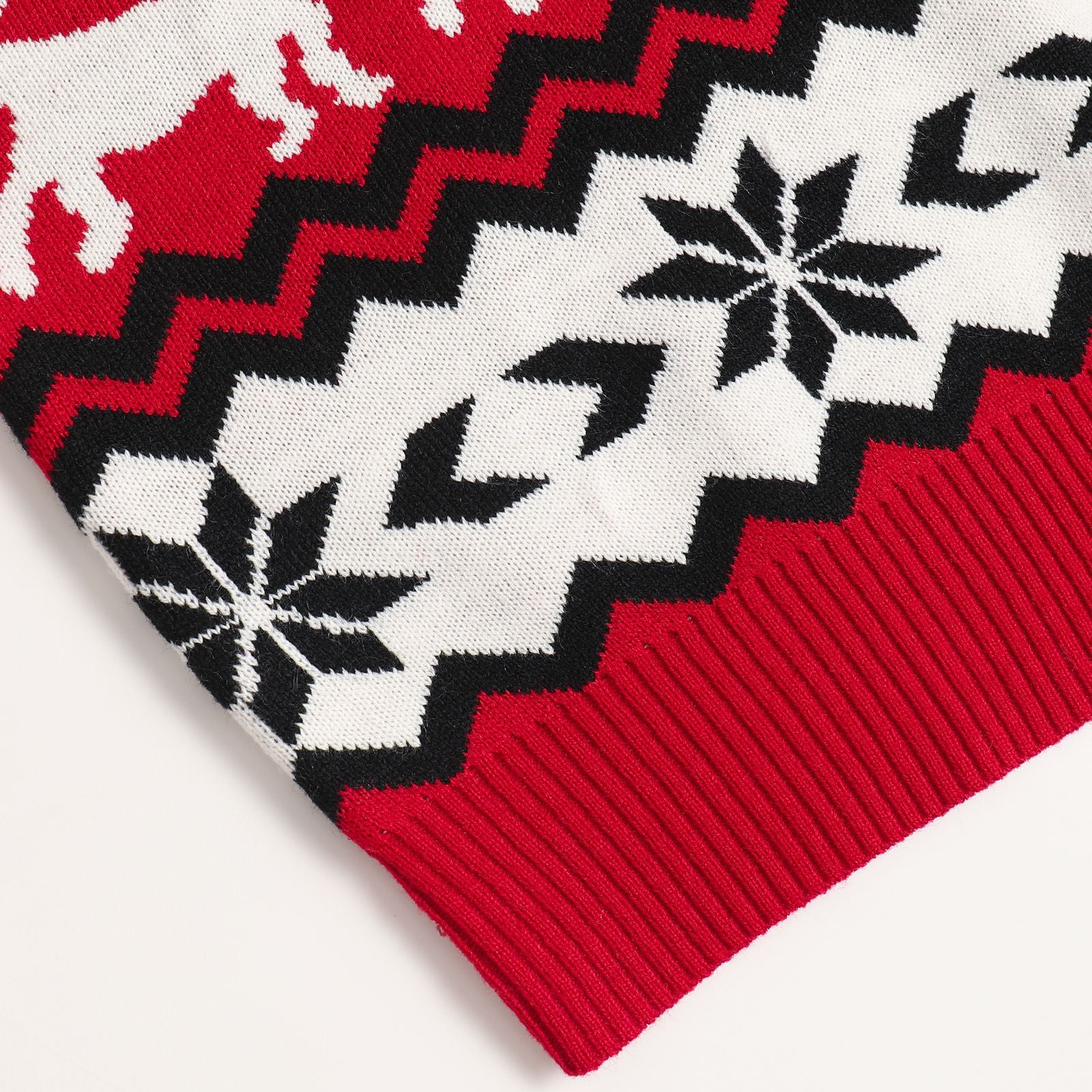 Christmas sweater with jacquard pattern, unisex