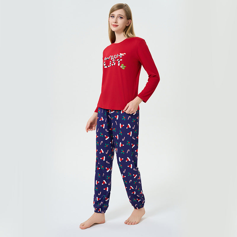 Women's Pajama Set with Christmas Design