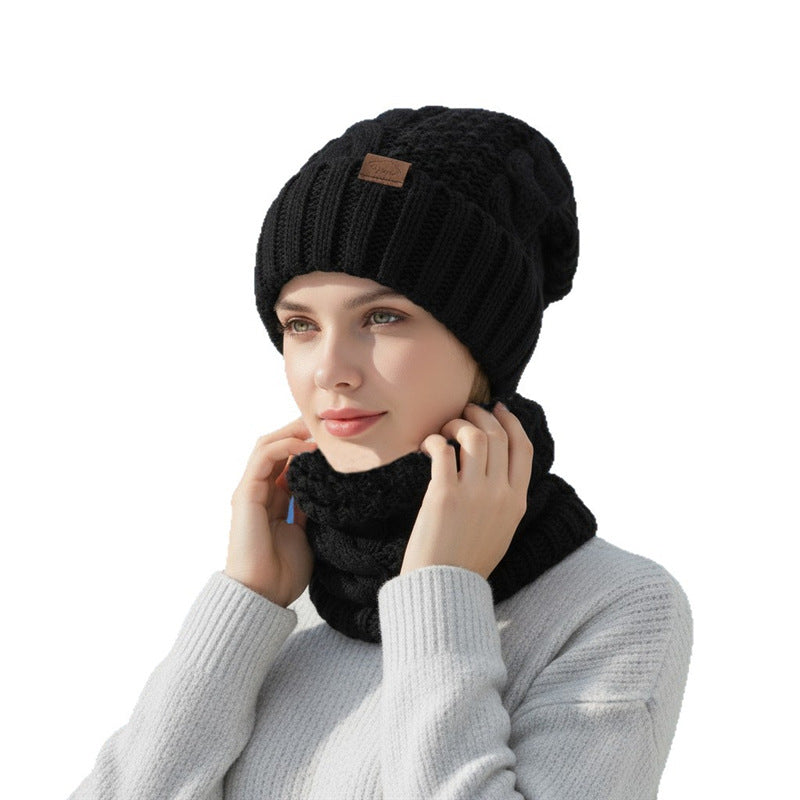 Winter Set: Knit beanie and scarf