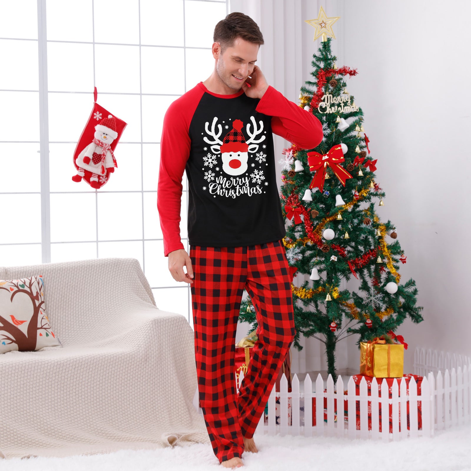 Christmas pajama set for the whole family