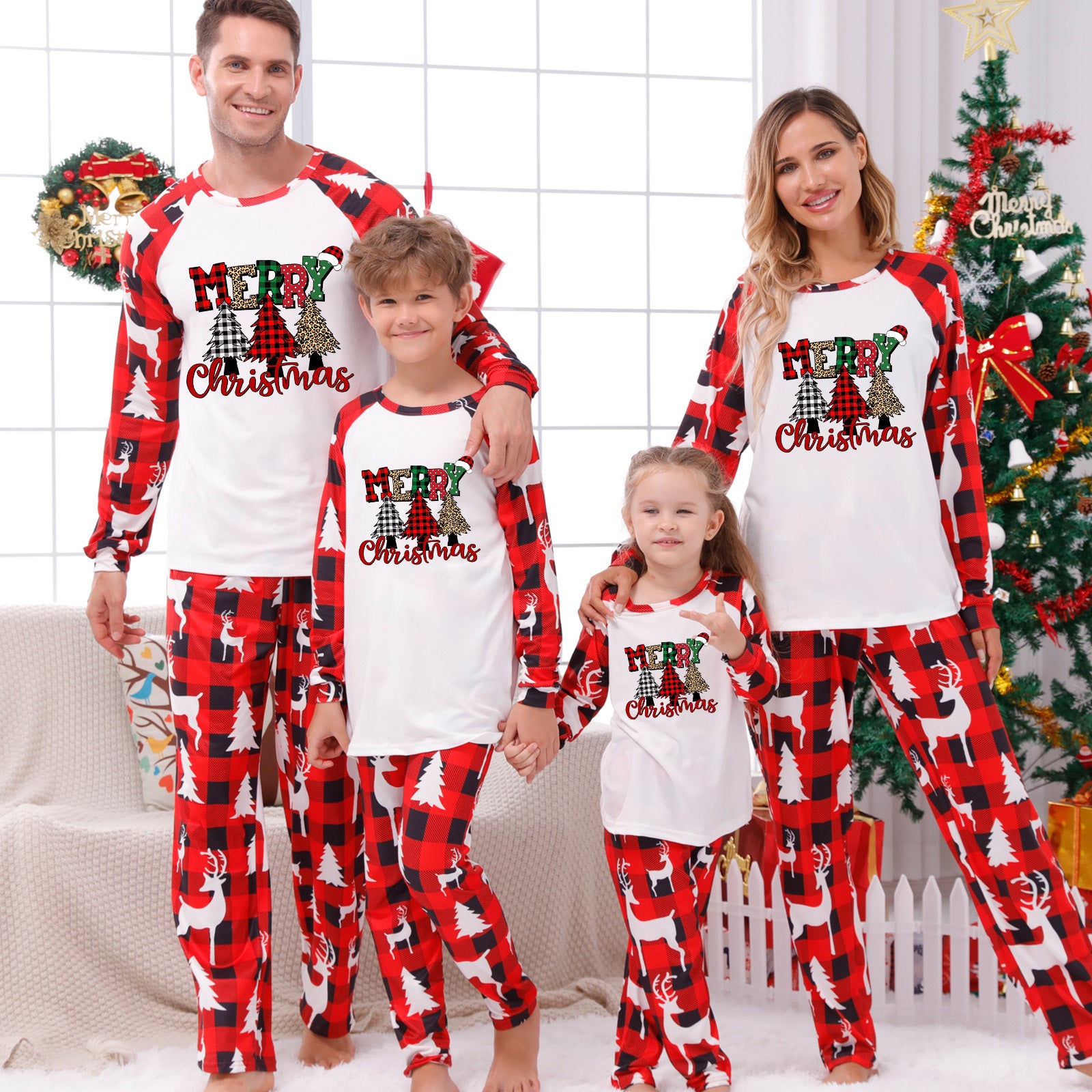 Christmas pajama set for the whole family