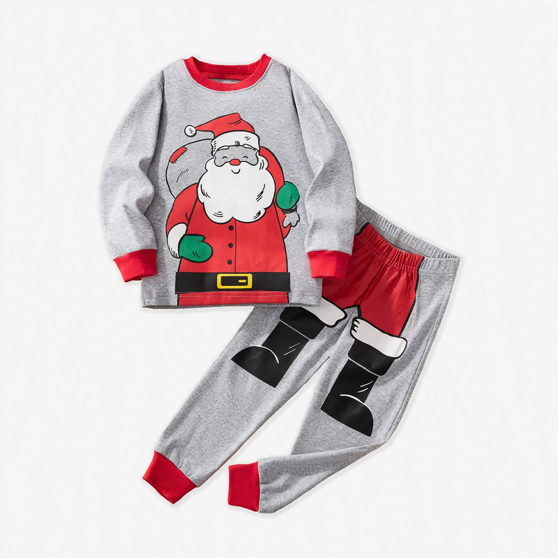Children's overall, long sleeve, Christmas design