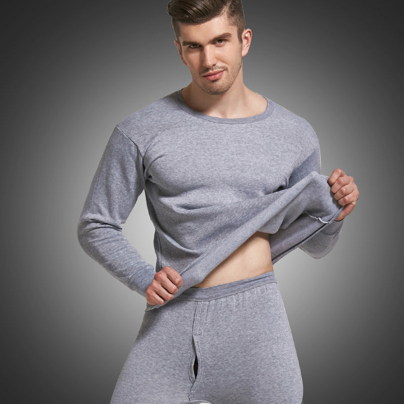 Padded thermal underwear set for men