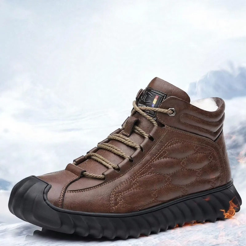 Men's winter boots, lightweight, warm, slip-resistant
