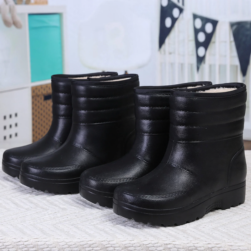 Light men's winter boots, EVA, waterproof