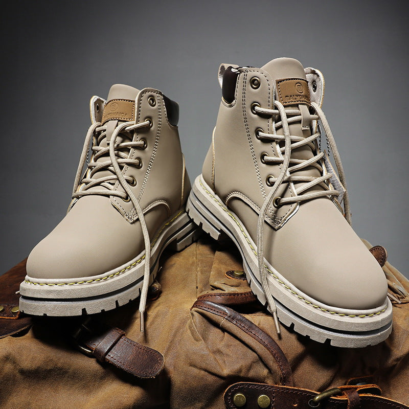 Classic men's boots in British style