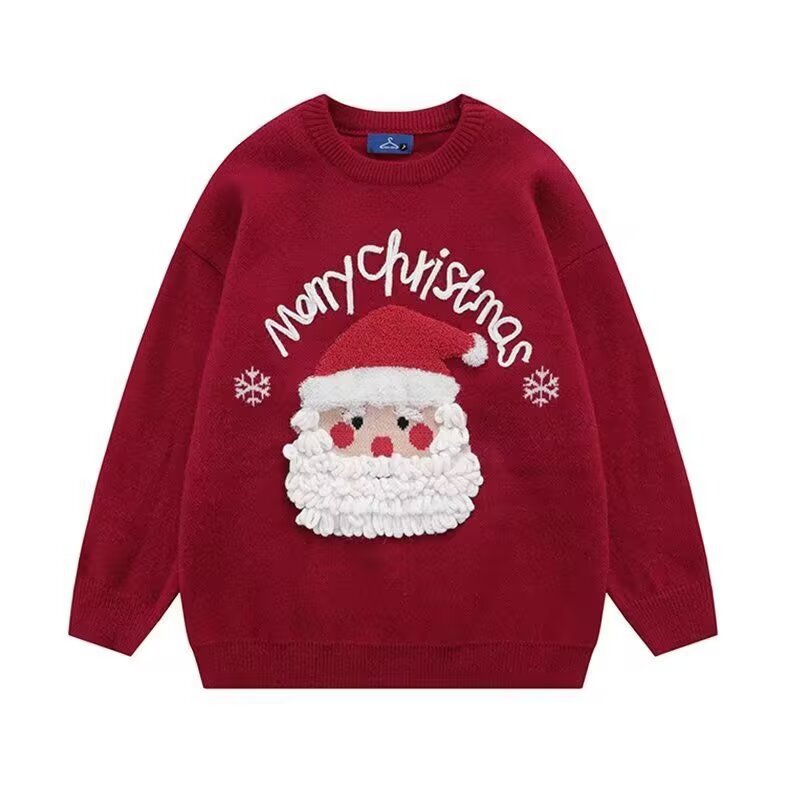 Christmas sweater with round neck, Unisex