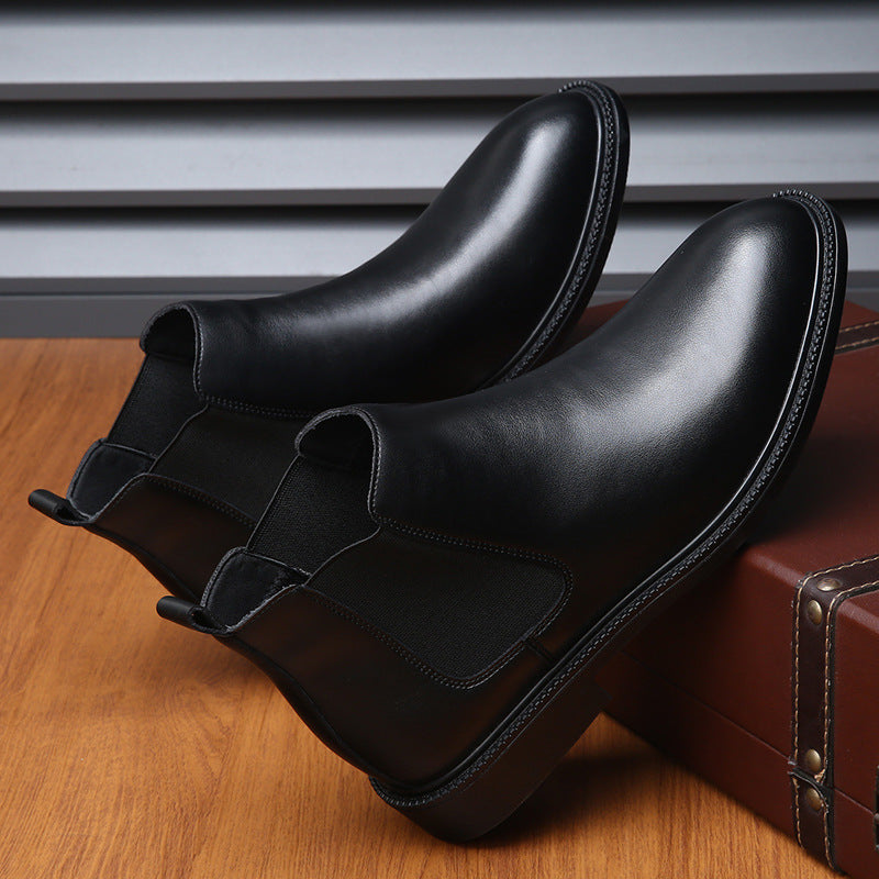 Men's Chelsea Boots in British Style, lined