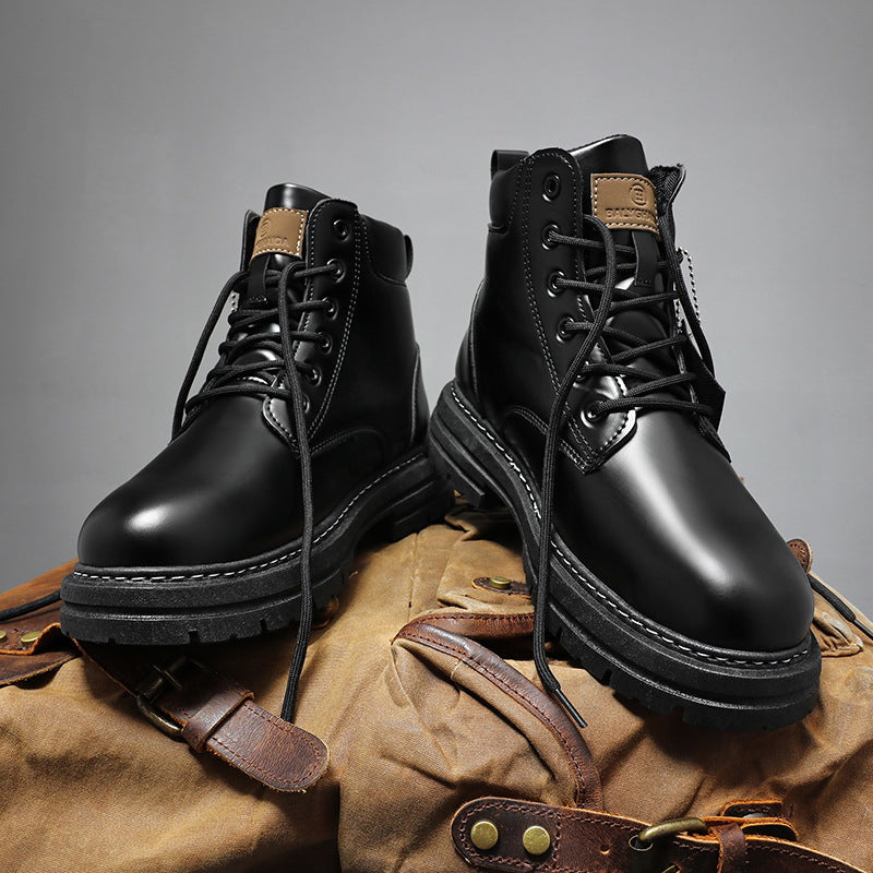 Classic men's boots in British style