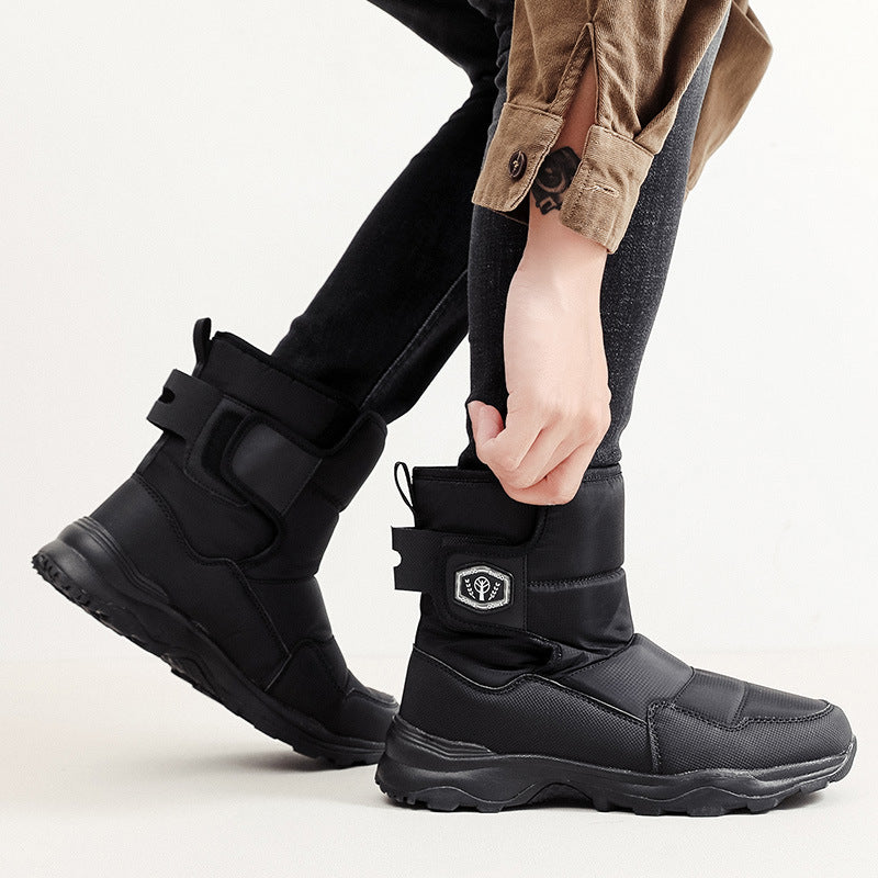 Men's winter boots, insulated, non-slip