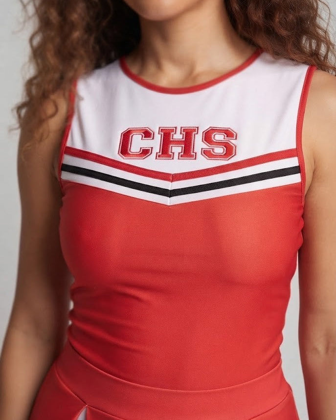 Women Cheerleader Costume with sporty accents Chichicherry