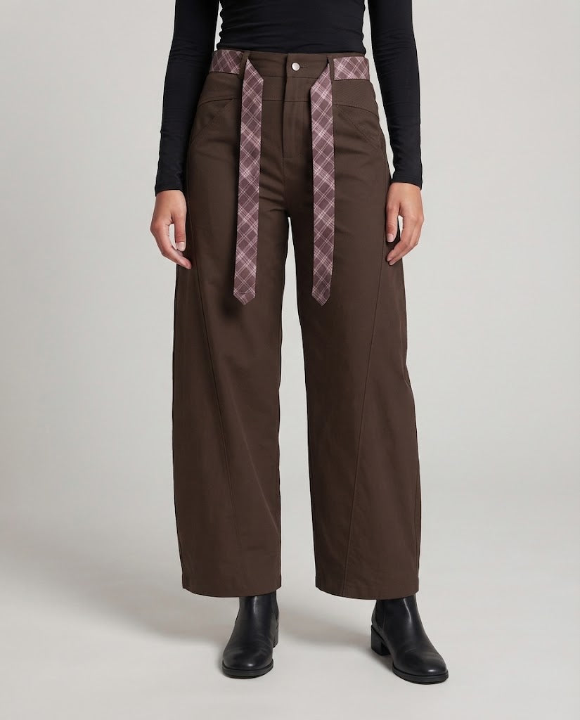 Ladies Fashion Wide Leg Pants Chichicherry