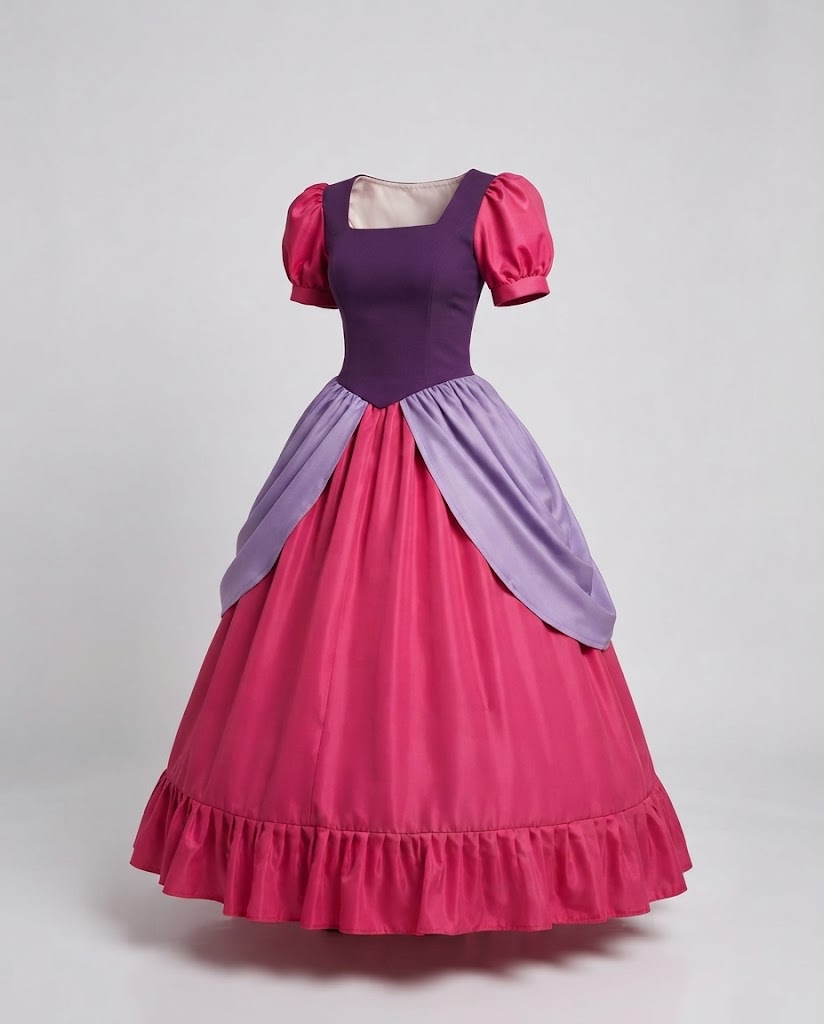 Ladies Enchanting Princess Dress with Ruffles Chichicherry