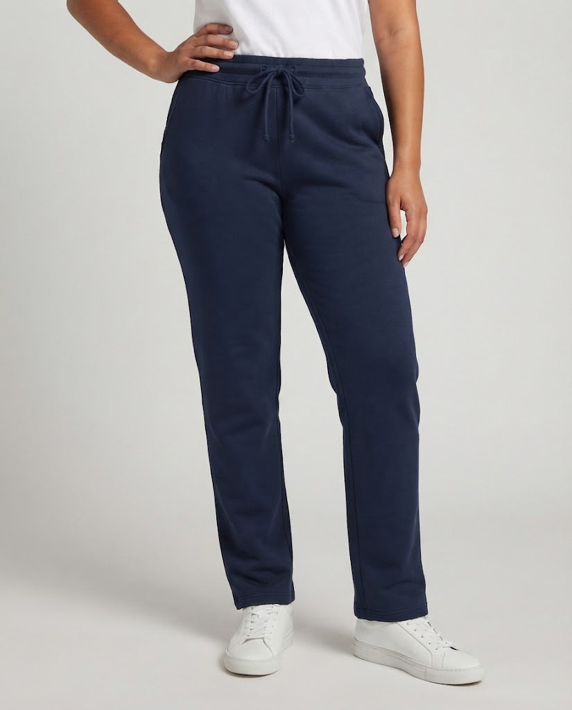 Women's Sporty Casual Pants with Elastic Waistband Chichicherry