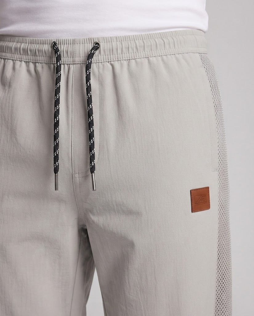 Men's Fashion Casual Pants with Breathable Inserts Chichicherry