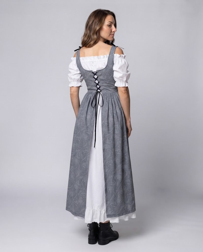 Ladies' traditional dress with playful design Chichicherry
