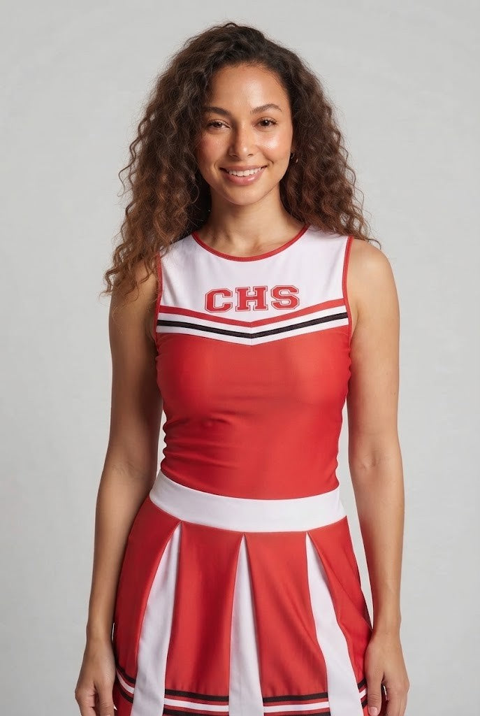 Women Cheerleader Costume with sporty accents Chichicherry