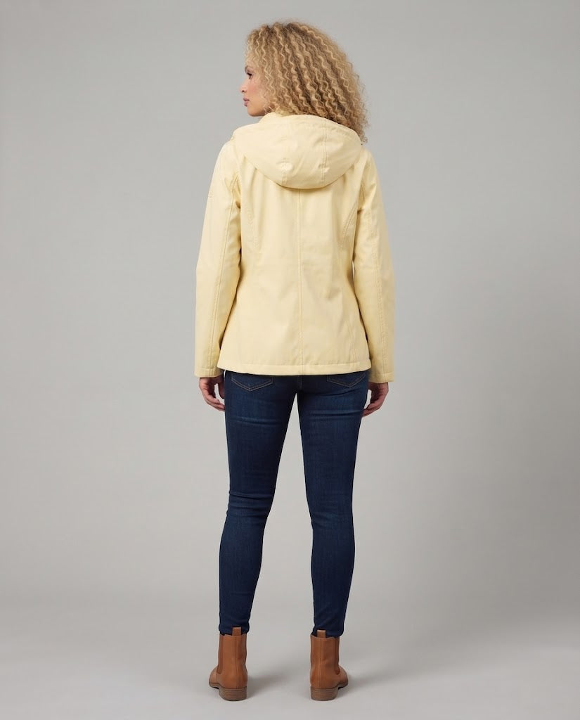 Women Water-Repellent Outdoor Jacket with Hood Chichicherry