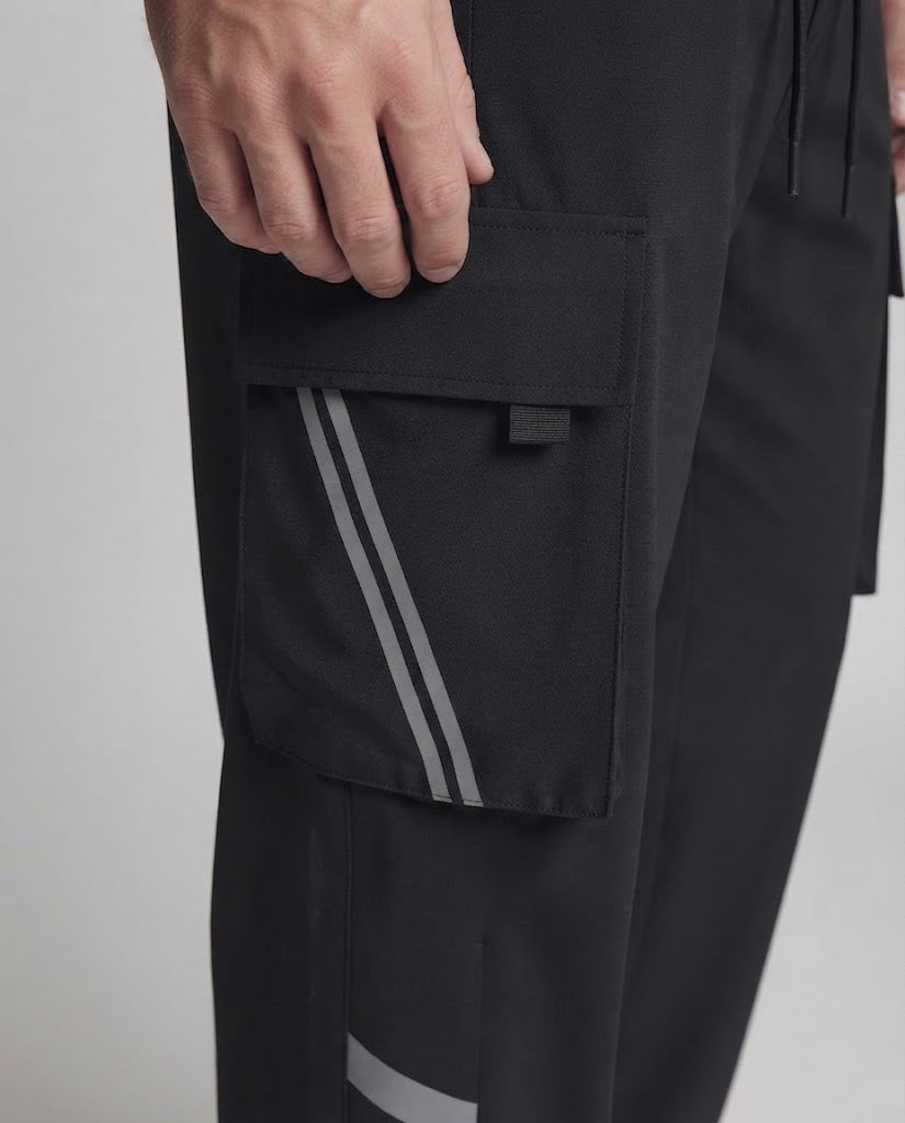 Men's Colorful Cargo Pants with Wide Cut Chichicherry