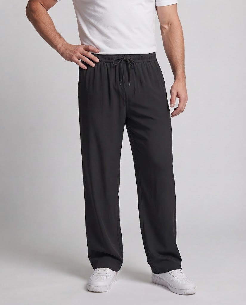 Men's Comfortable Sports Pants with Elastic Waistband and Pockets Chichicherry