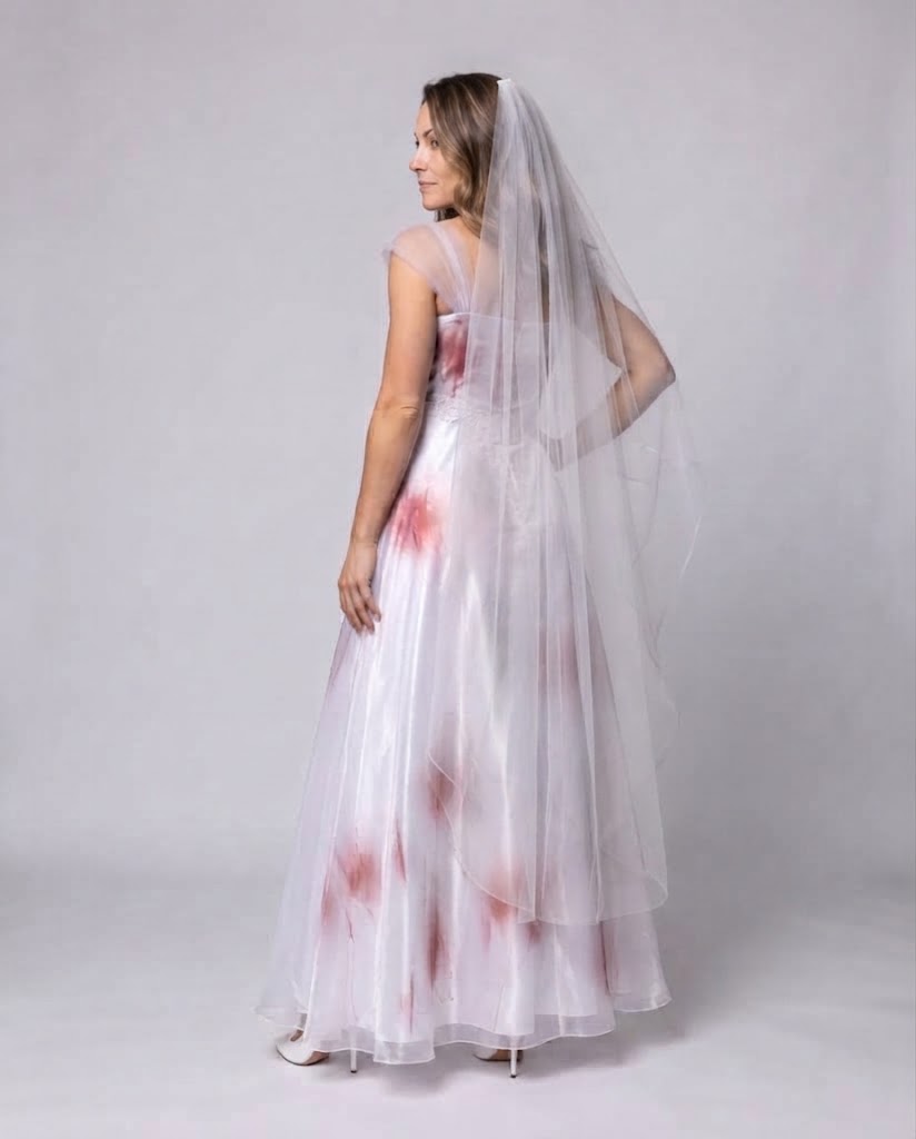 Women Scary Wedding Dress with Lace Details Chichicherry