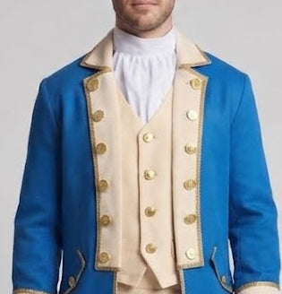 Men's historical costume set with elegant details Chichicherry