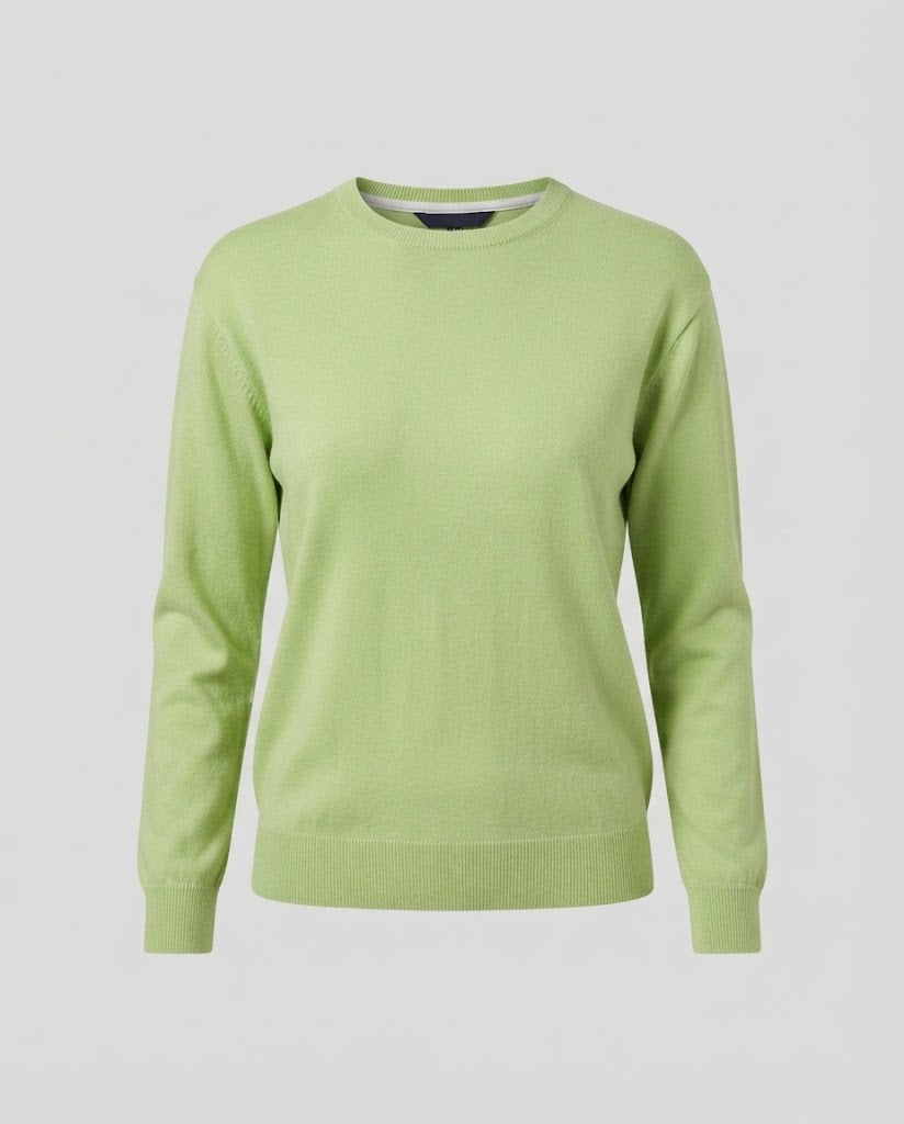Women Loose Fit Oversized Sweatshirt with Crew Neck and Soft Cotton Blend Chichicherry